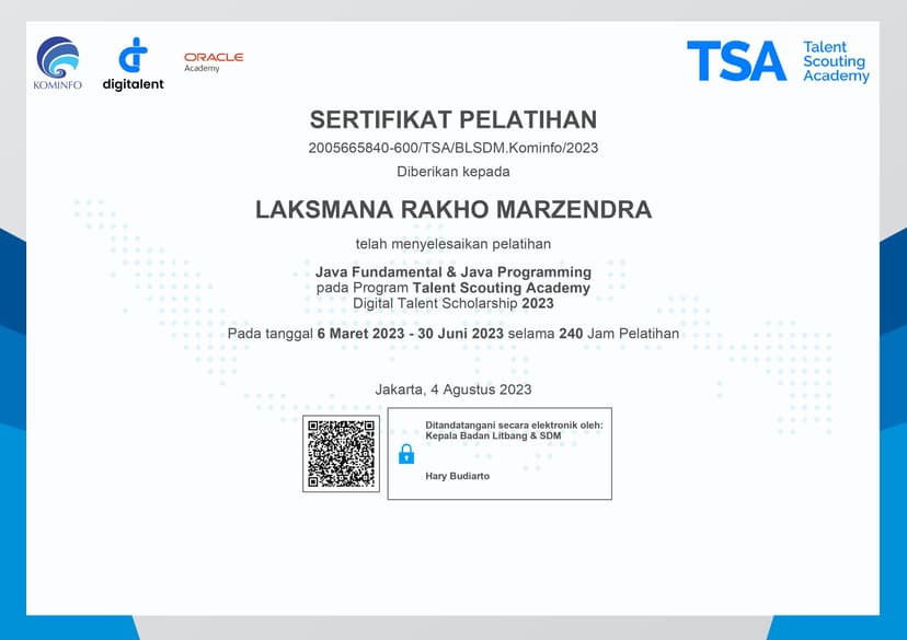 Certificate 7